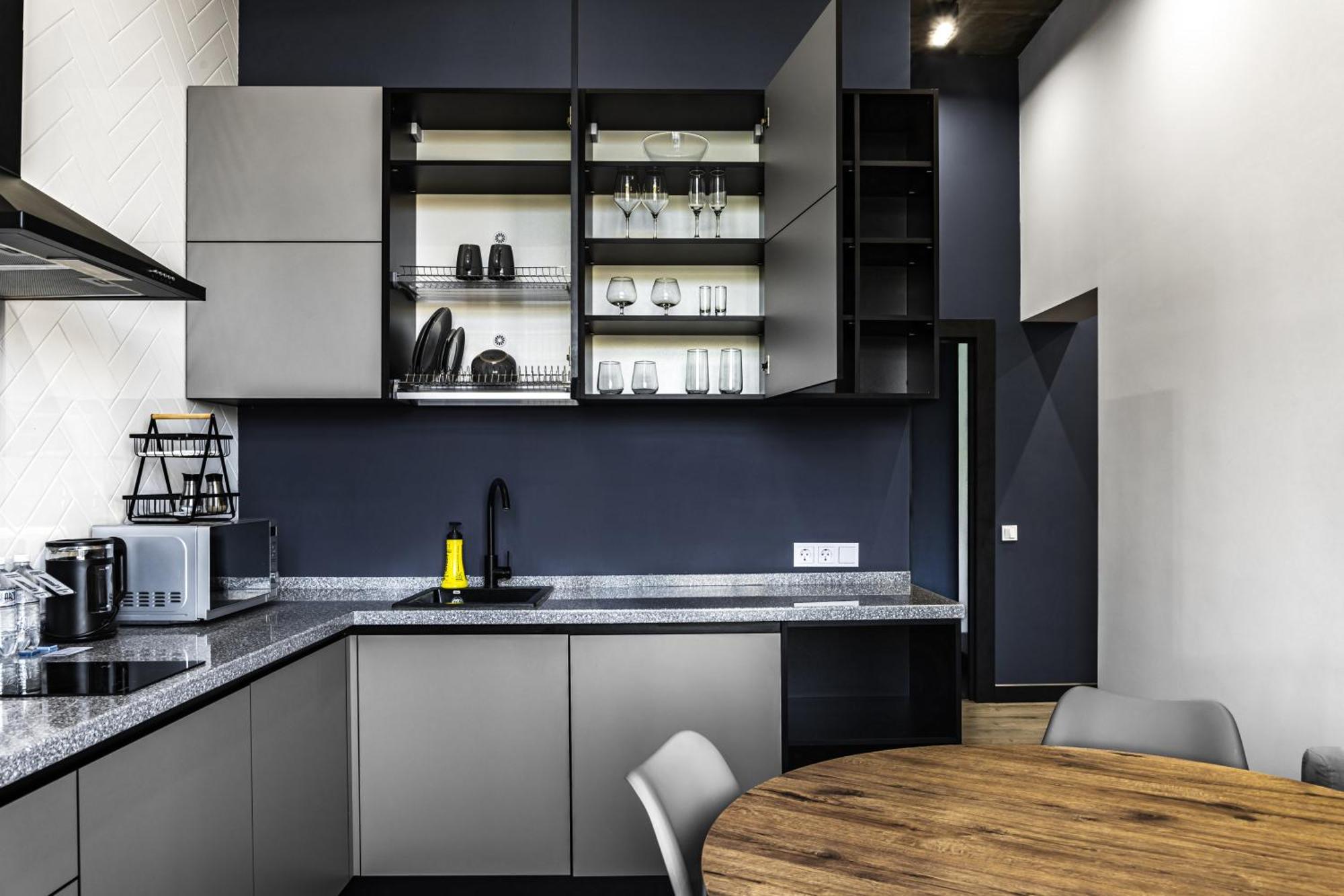 Apart Hotel Loft Almaty Bagian luar foto