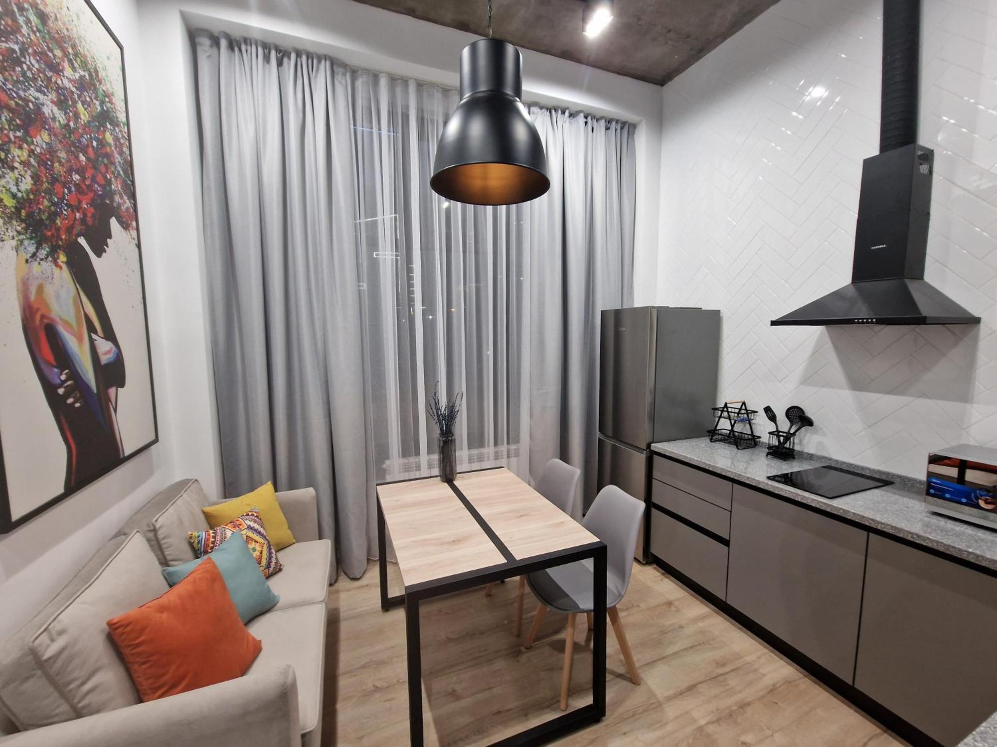 Apart Hotel Loft Almaty Bagian luar foto