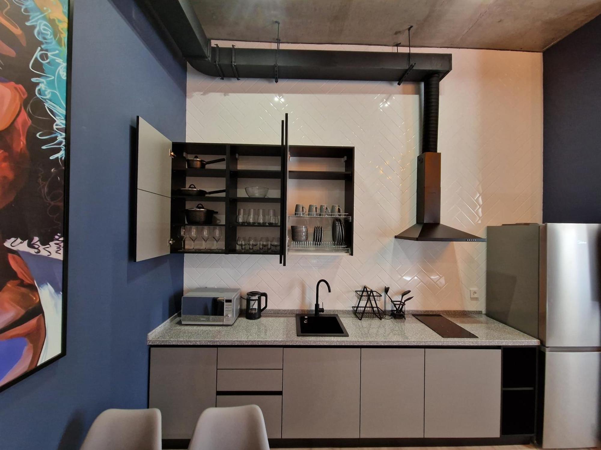 Apart Hotel Loft Almaty Bagian luar foto